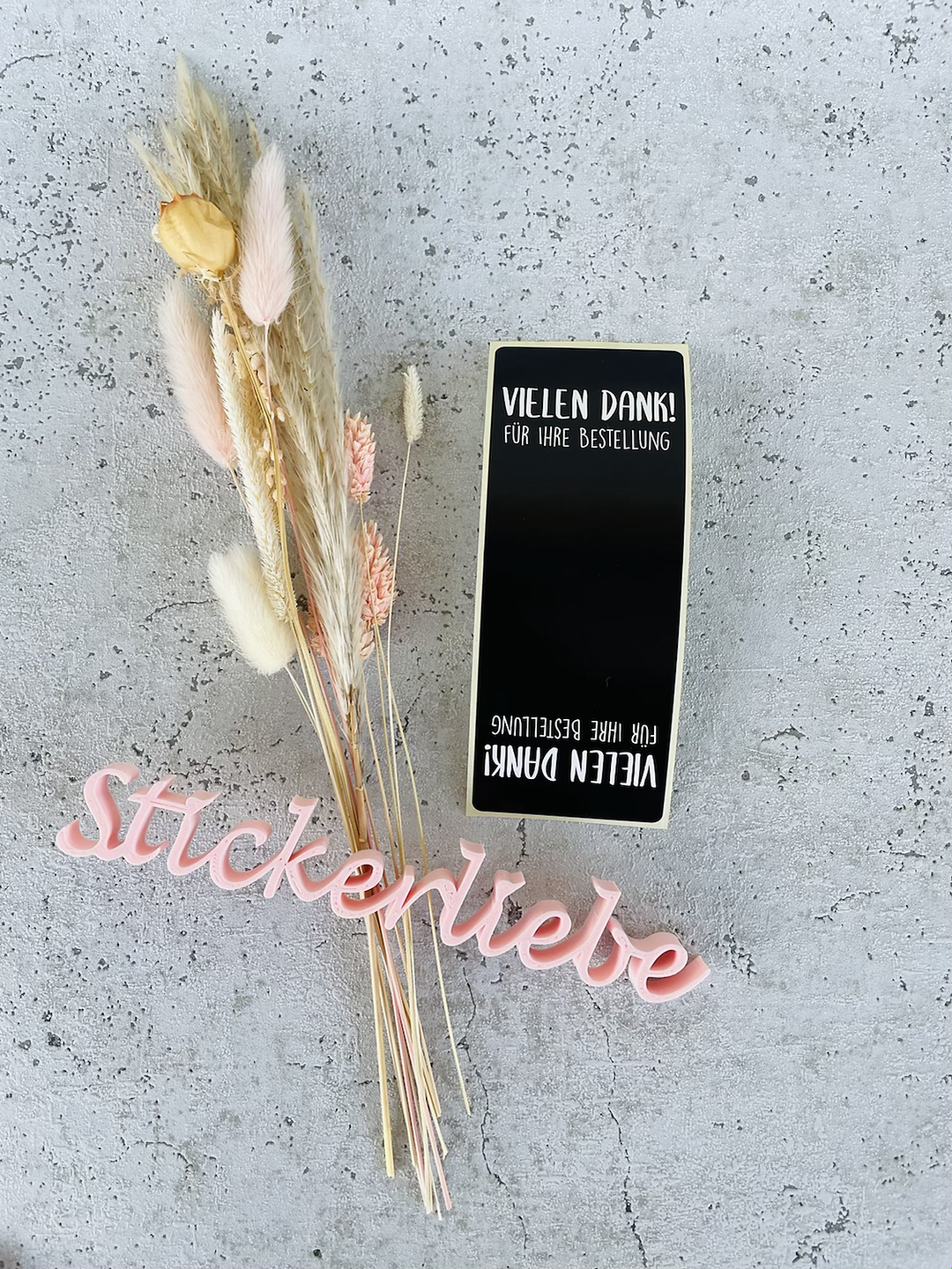 Sticker •vielen Dank für Ihre Bestellung • 10 Stk.