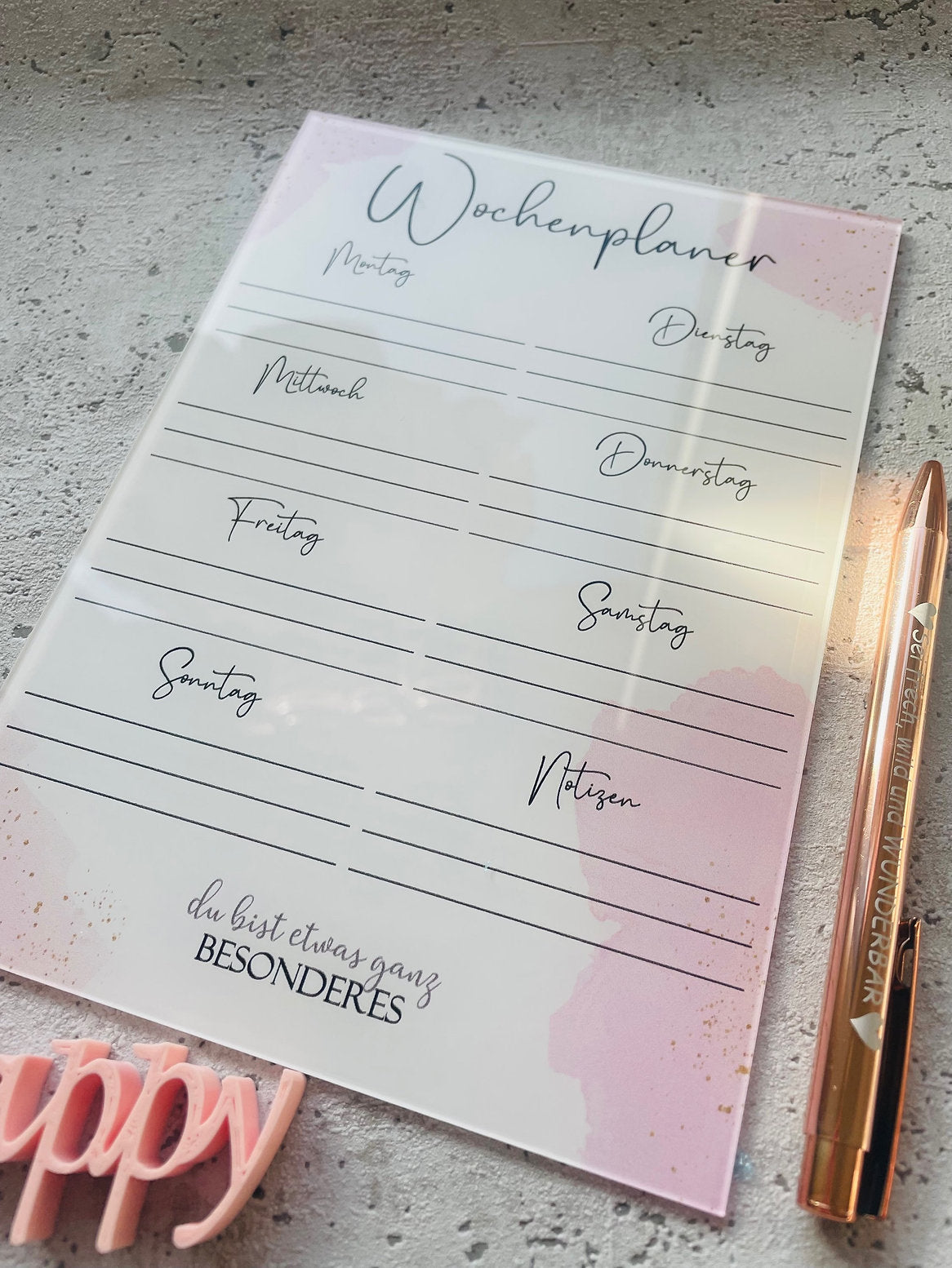 Cuty board WOCHENPLANER