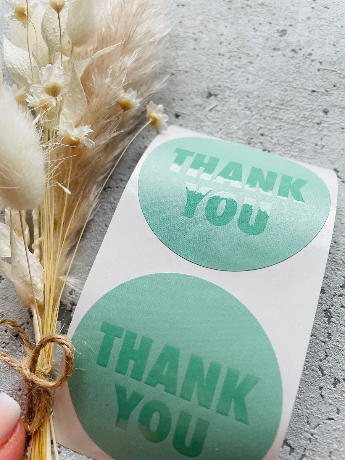 Sticker • thank you • uv spot 10 Stk