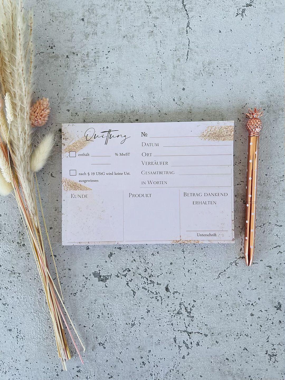 Extra große Business SET Rechnungsblock•Quittungsblock•Auftragsblock