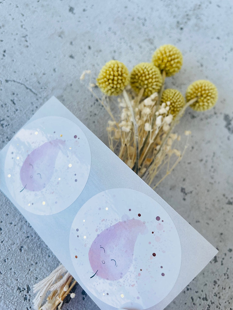 Sticker • Candy •  Eis Goldregen 10 Stk