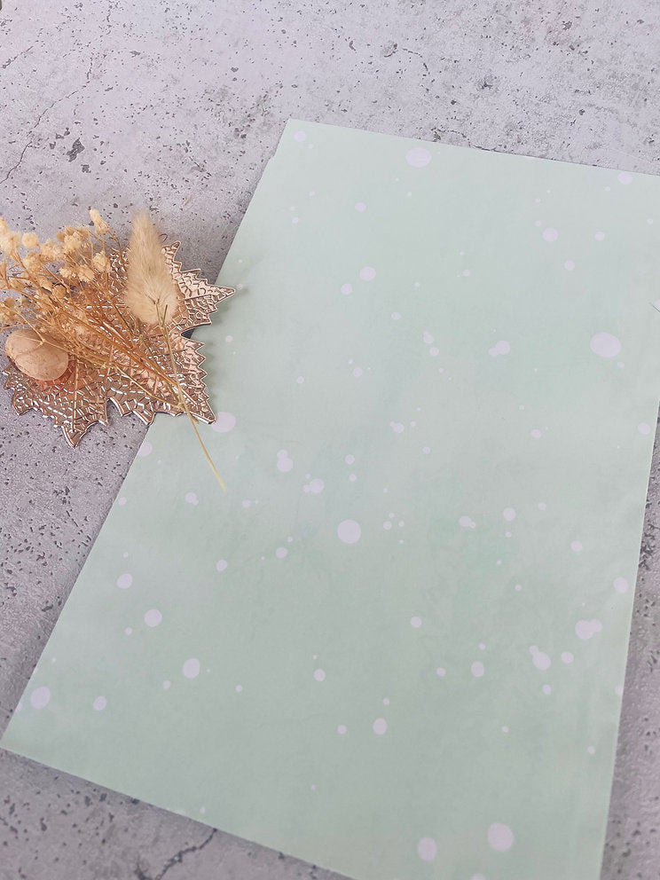 Papier Taschen  •snow • 10 Stk