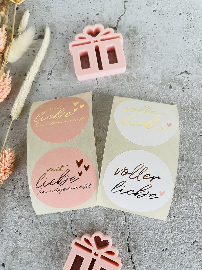 Sticker voller Liebe 10 Stk