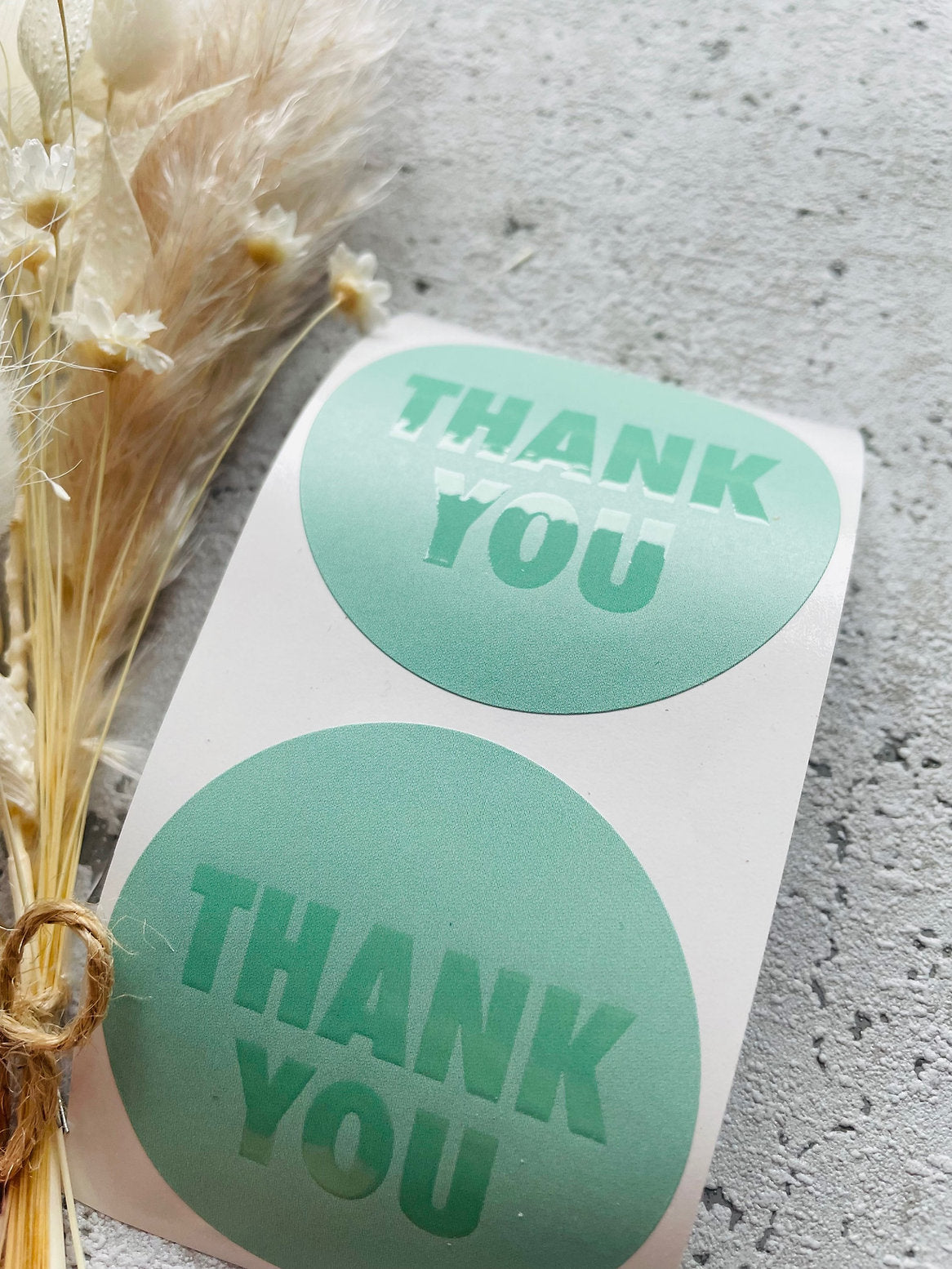 Sticker • thank you • uv spot 10 Stk