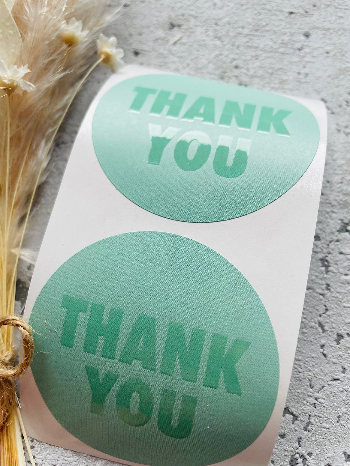 Sticker • thank you • uv spot 10 Stk