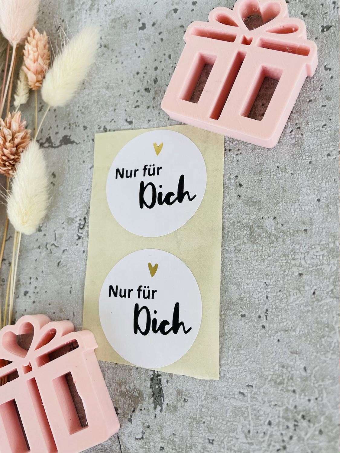 Sticker •nur für Dich• 10 Stück