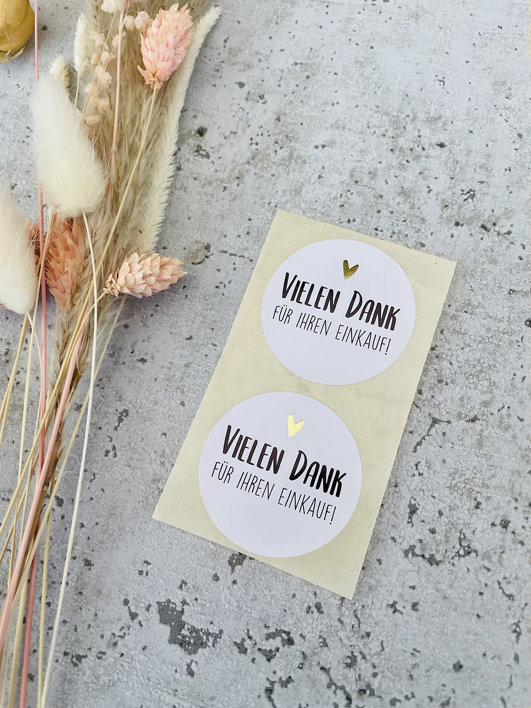 Sticker •Vielen Dank • 10 Stück