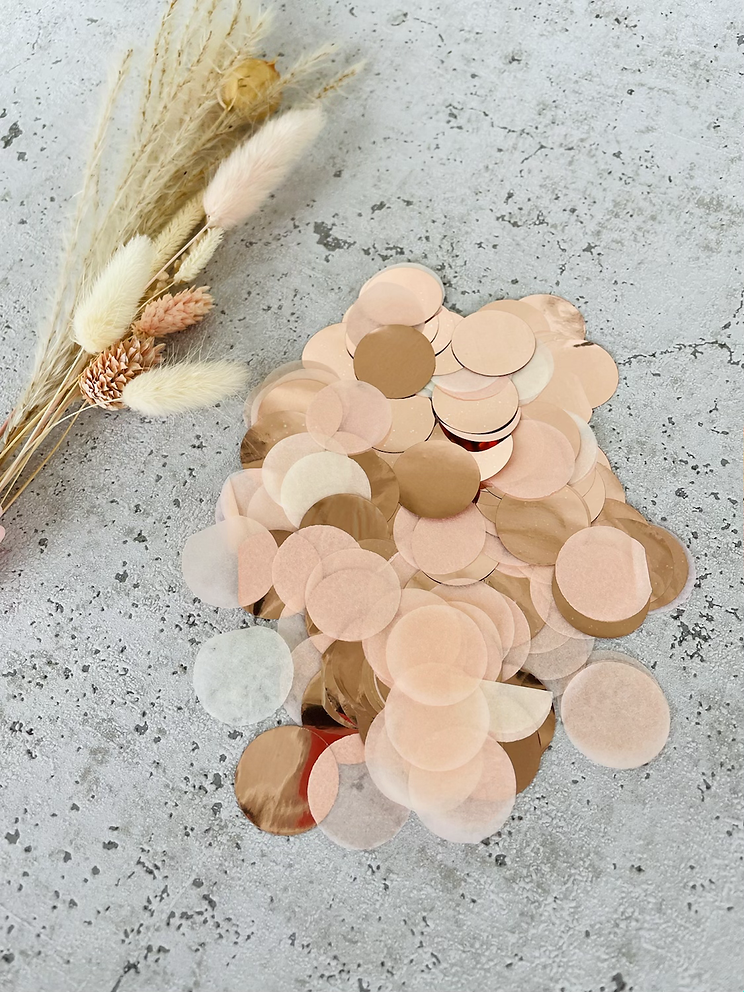 Konfetti Roségold