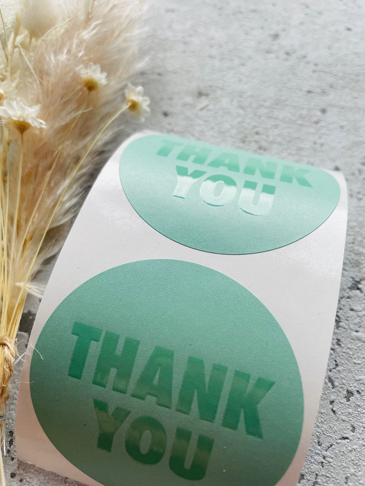 Sticker • thank you • uv spot 10 Stk