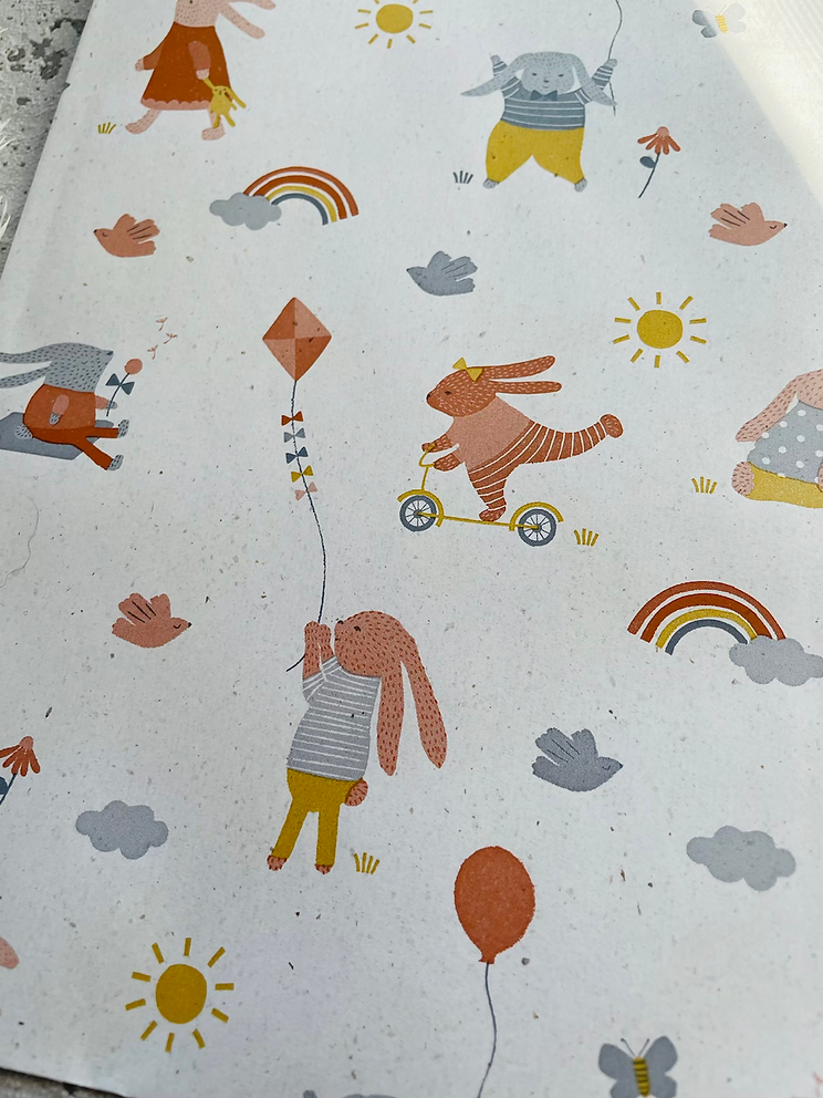 Papier Taschen  • Hasen  •