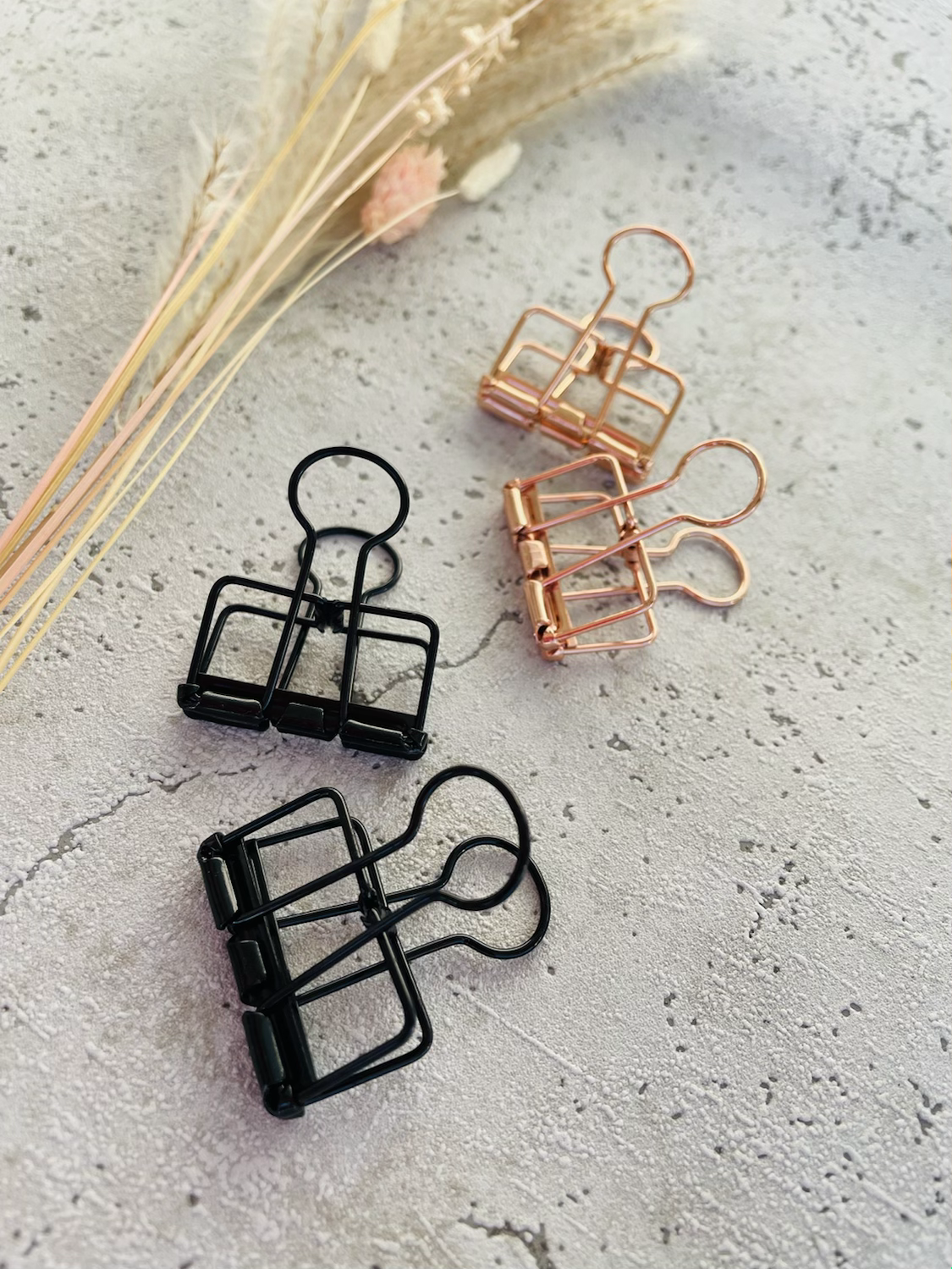 Clips  Schwarz 5 Stk.