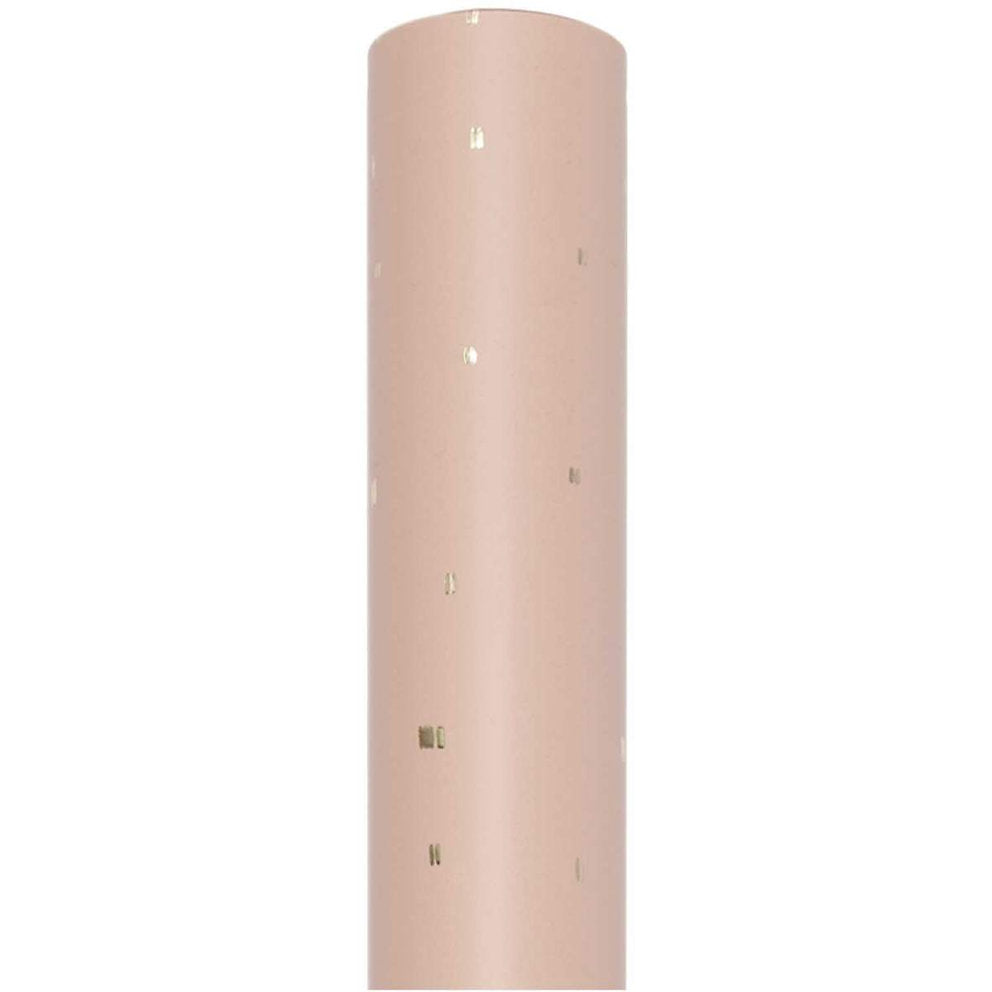 Geschenkpapier Striche rosa Gold