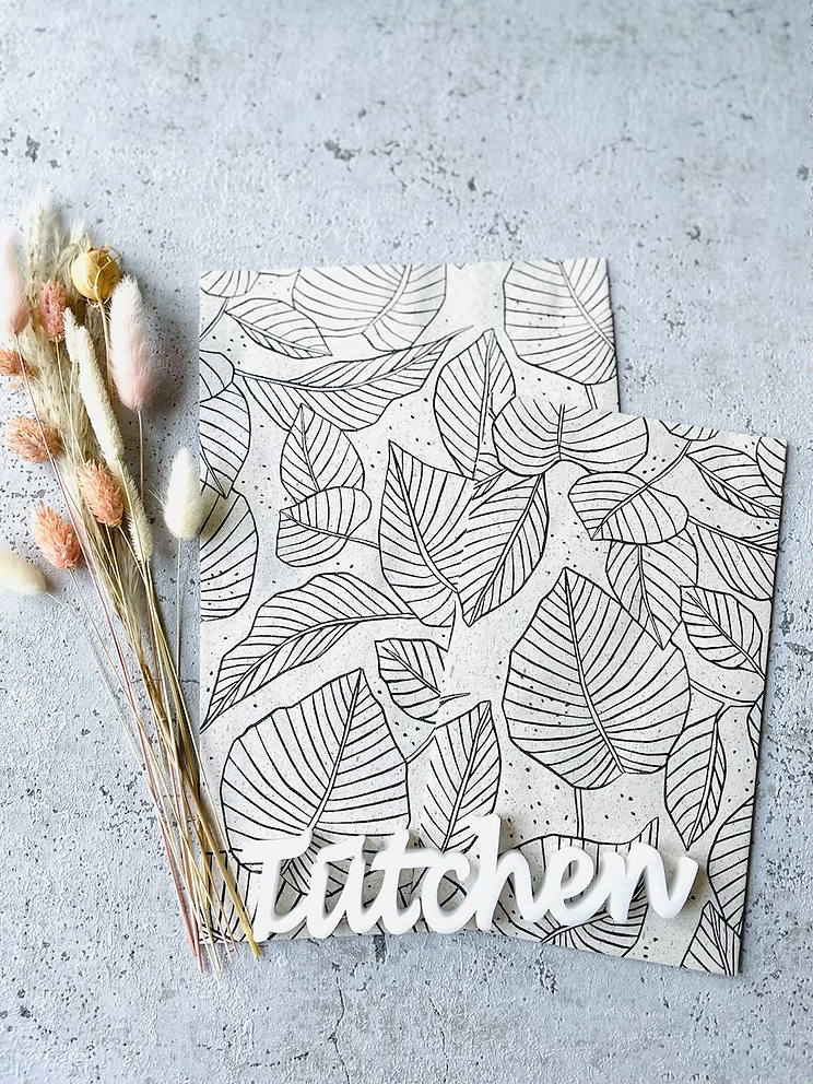 Papier Taschen Kraftpapier Blätter 10 Stk