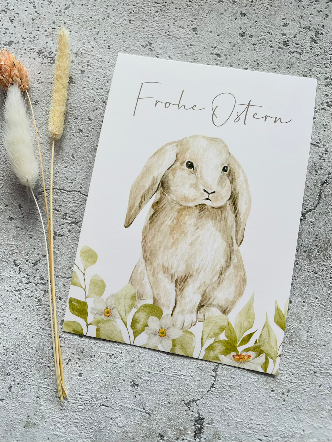 Osterkarte •frohe Ostern•