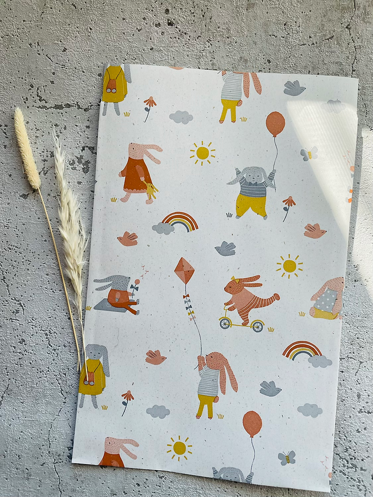 Papier Taschen  • Hasen  •